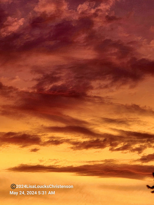 May 24, 2024 Sunrise in Rochester, Minnesota