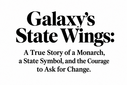 What does it mean to name a butterfly as a state symbol—and then fail to hear what happened to butterflies someone raised for research?