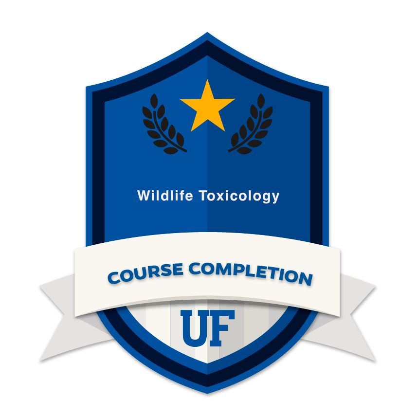 Course Completion Wildlife Toxicology